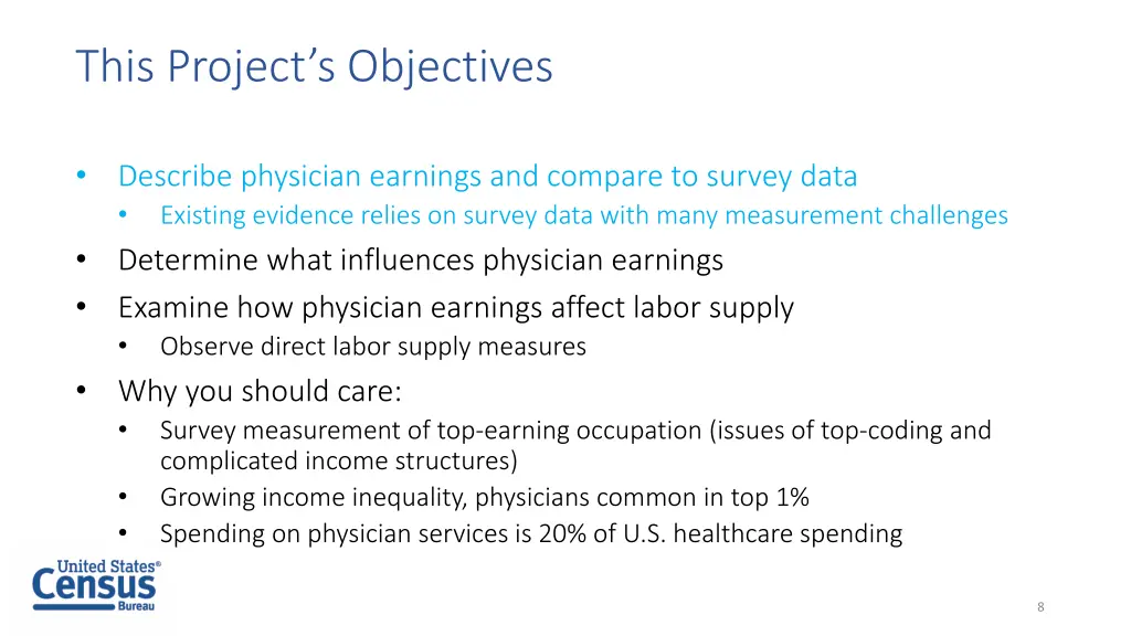 this project s objectives 1