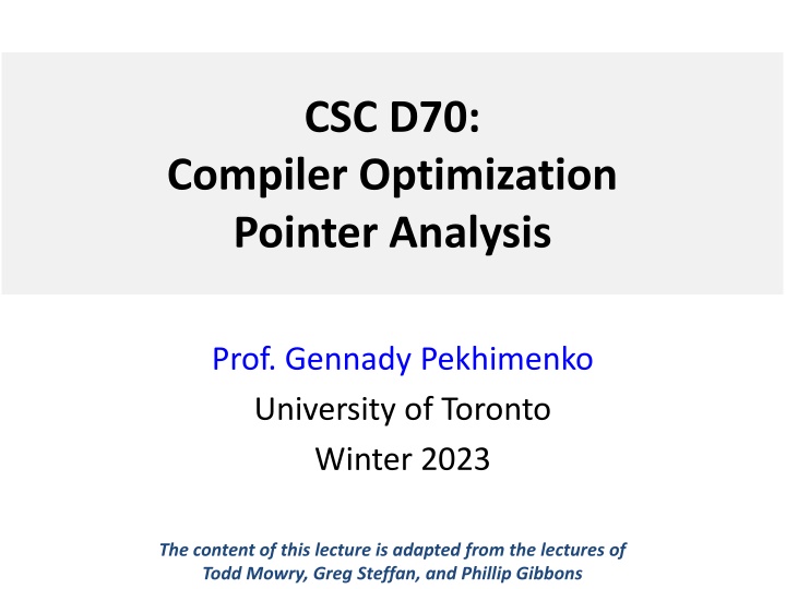 csc d70