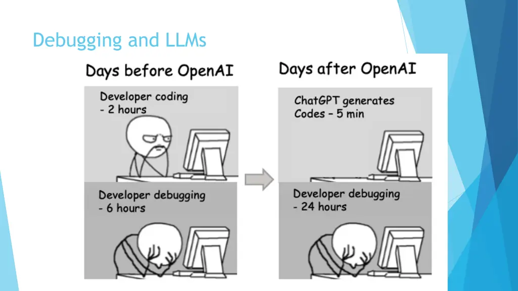 debugging and llms