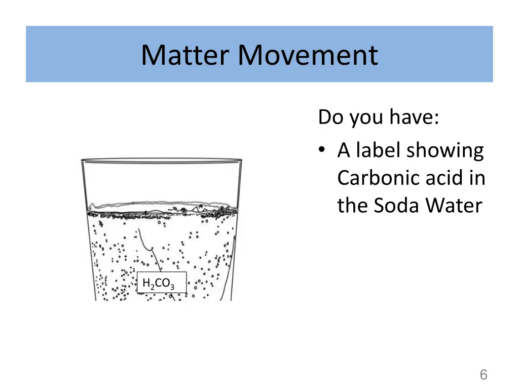 matter movement