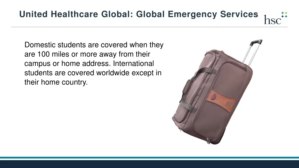 united healthcare global global emergency services