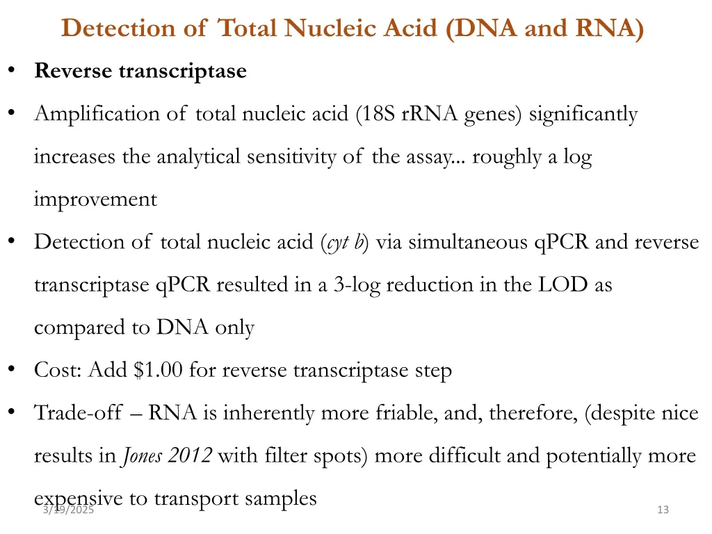 detection of total nucleic acid dna and rna
