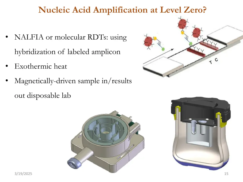 nucleic acid amplification at level zero