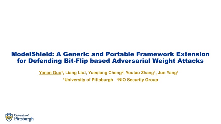 modelshield a generic and portable framework