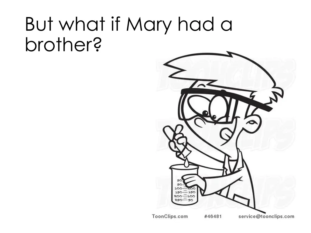 but what if mary had a brother