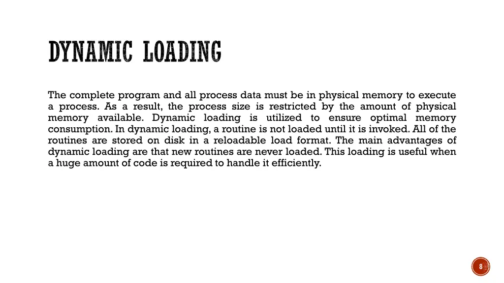 dynamic loading
