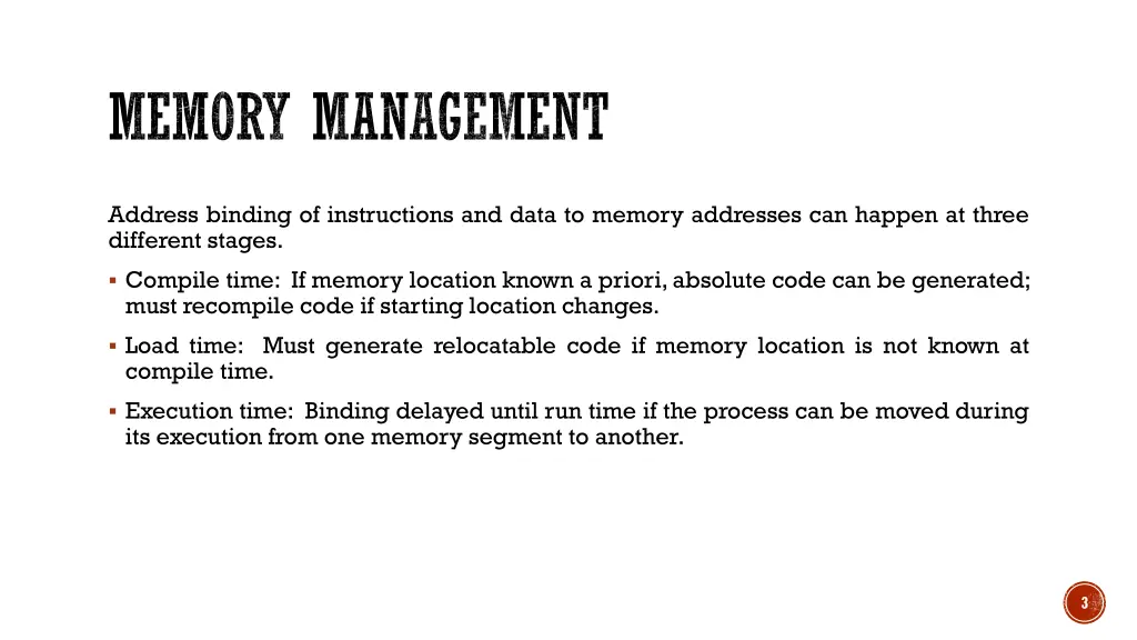 memory management 1