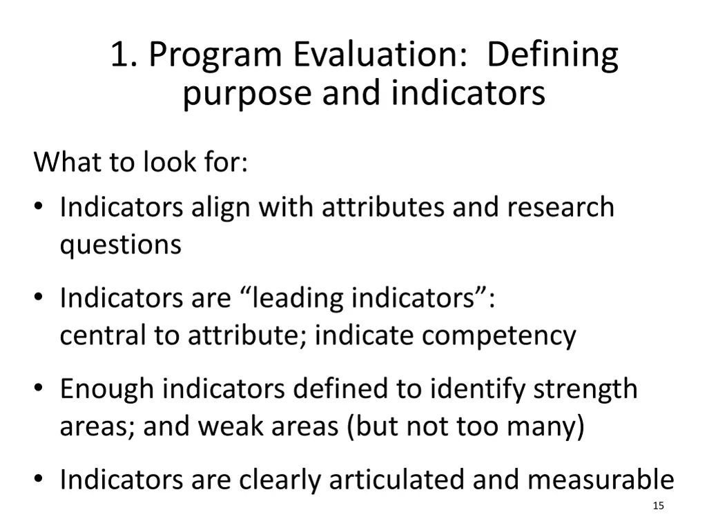1 program evaluation defining purpose 1