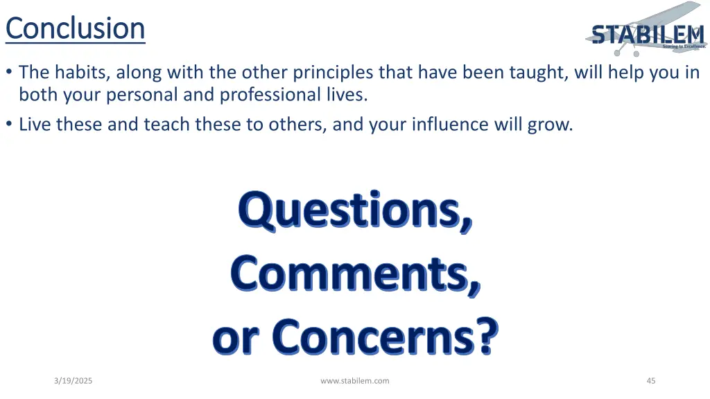 conclusion conclusion