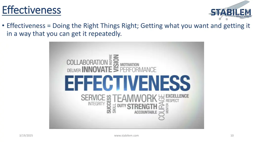 effectiveness effectiveness
