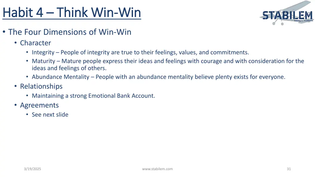 habit 4 habit 4 think win think win win 3