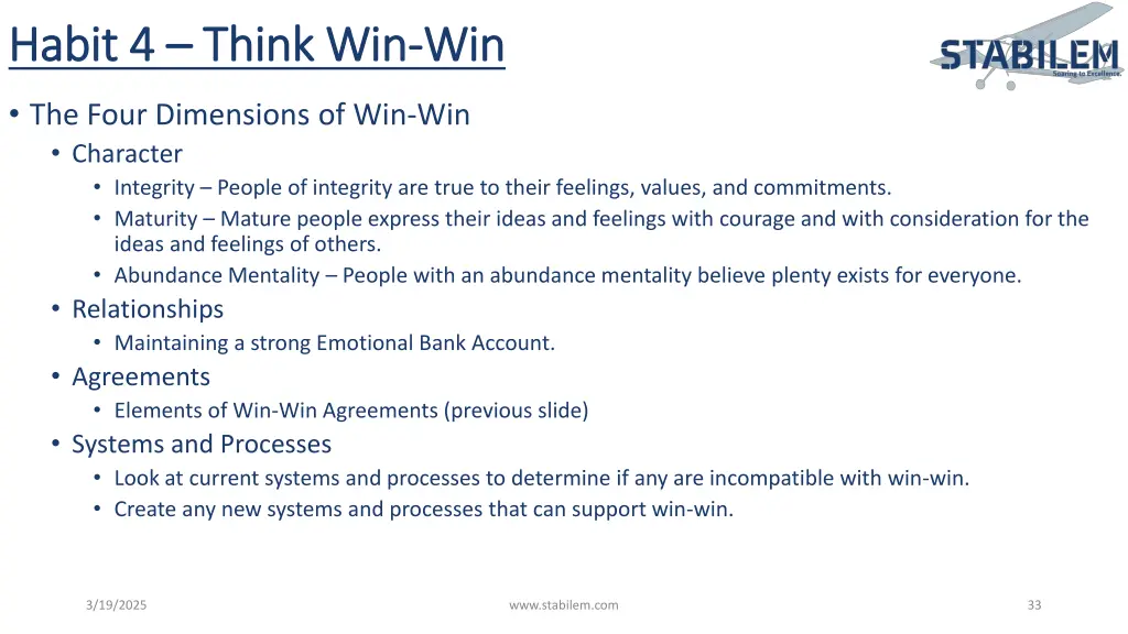 habit 4 habit 4 think win think win win 4