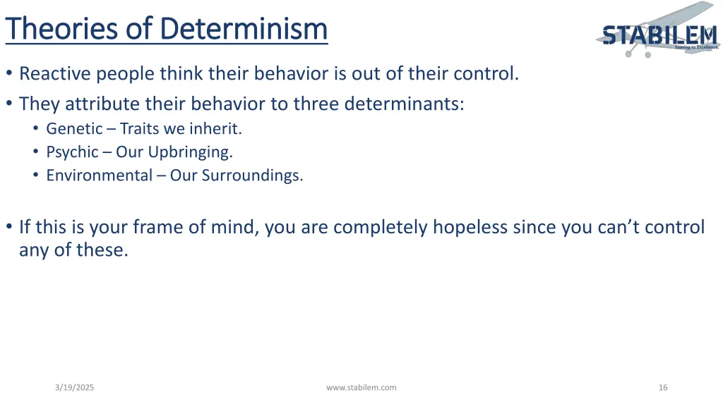 theories of determinism theories of determinism
