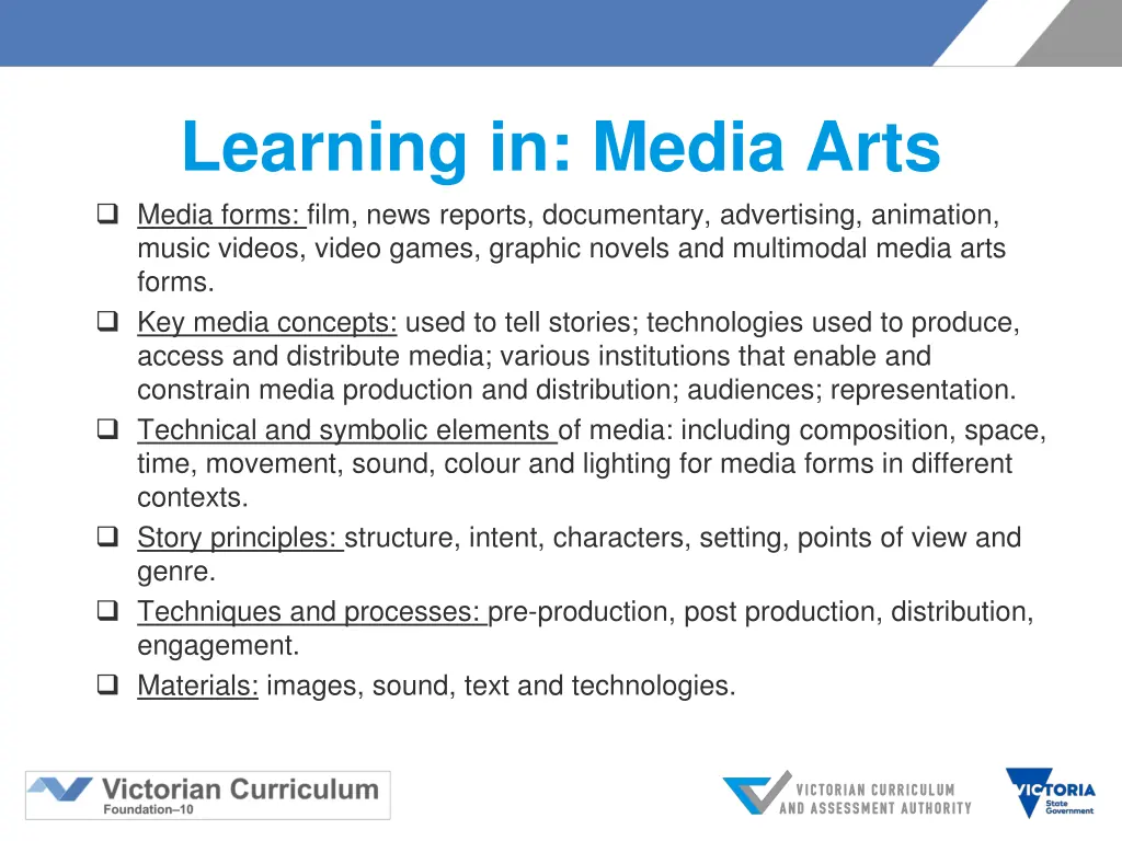 learning in media arts media forms film news