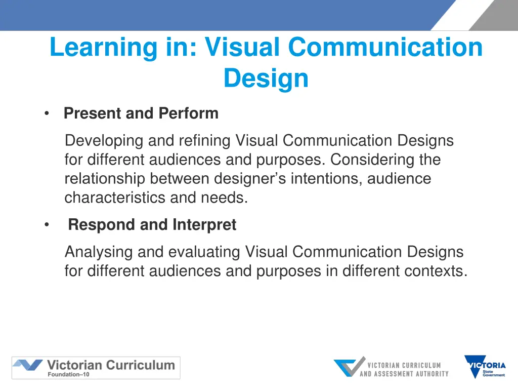learning in visual communication design