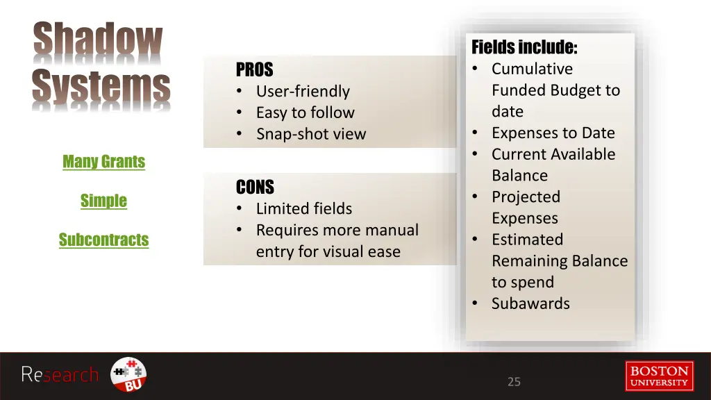 shadow systems 1