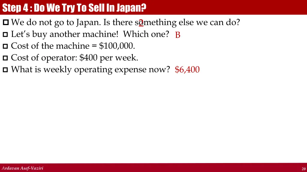 step 4 do we try to sell in japan 1
