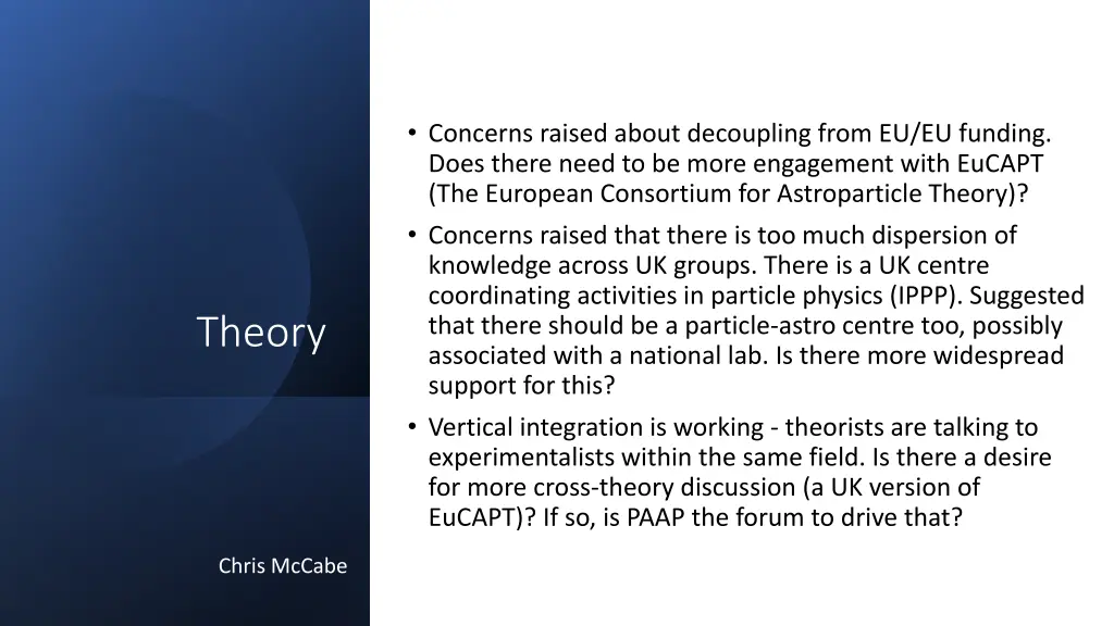 concerns raised about decoupling from