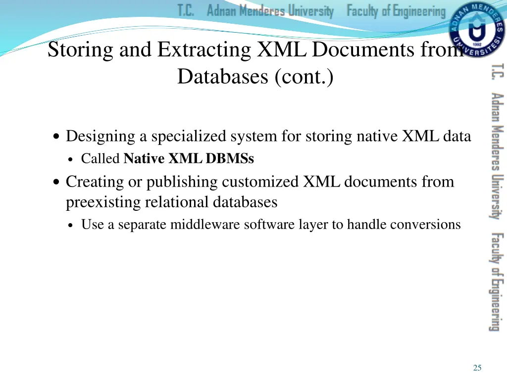 storing and extracting xml documents from 1