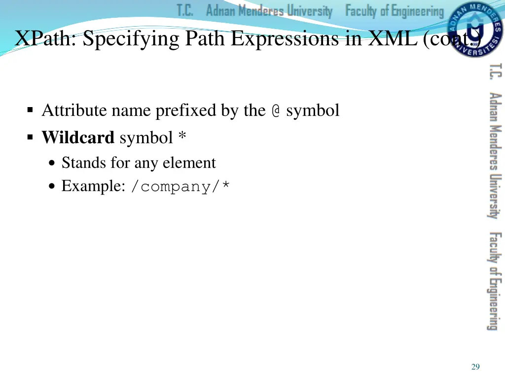 xpath specifying path expressions in xml cont 1