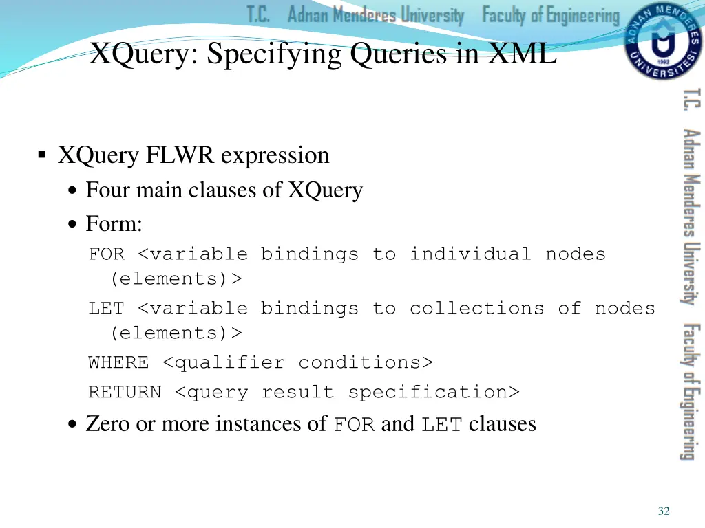 xquery specifying queries in xml