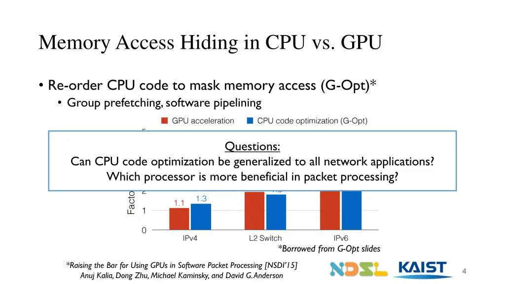 memory access hiding in cpu vs gpu