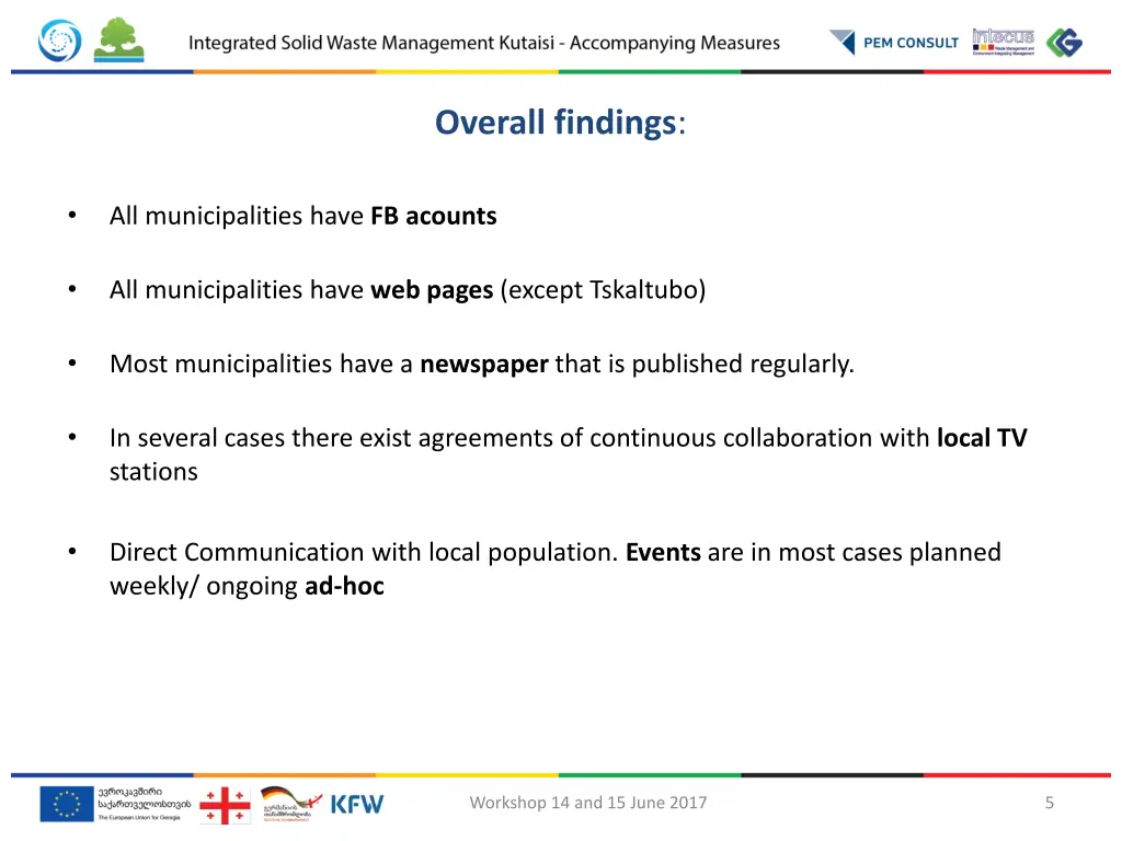 overall findings 1