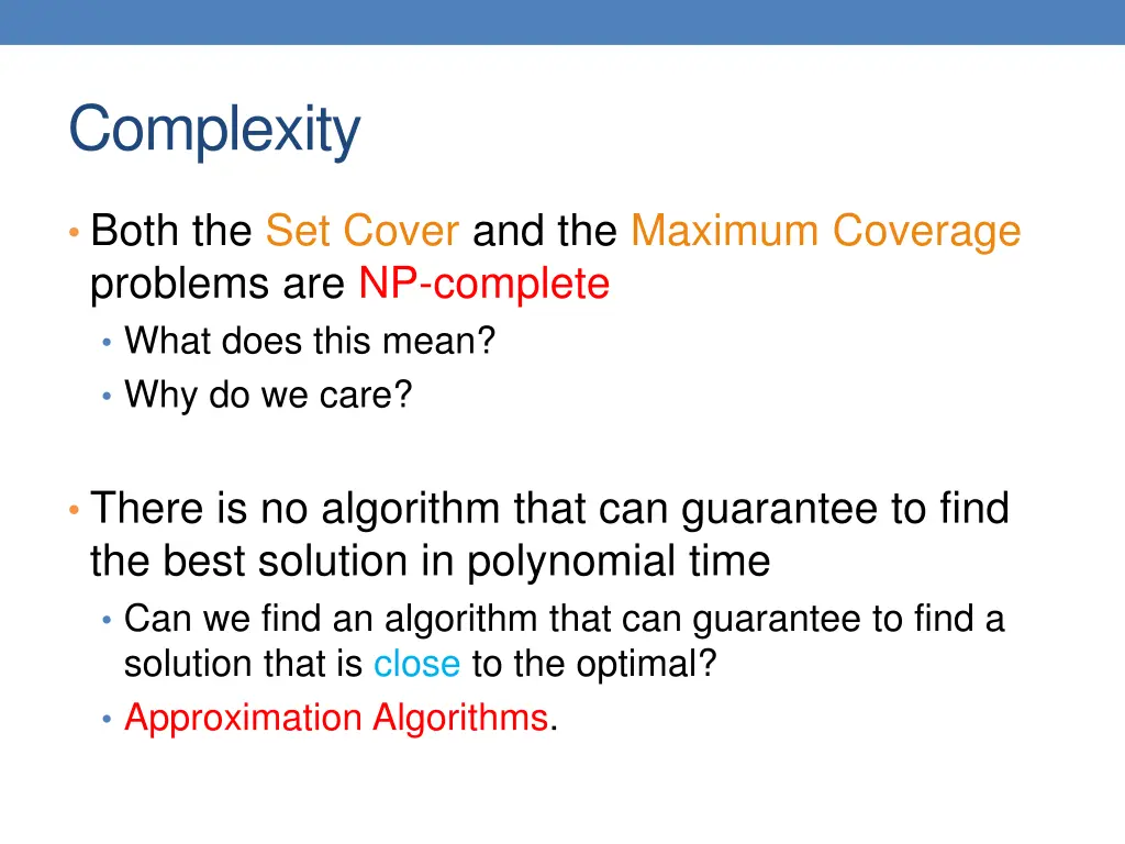 complexity