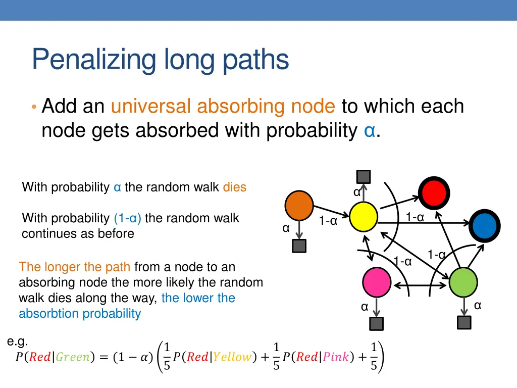 penalizing long paths 1