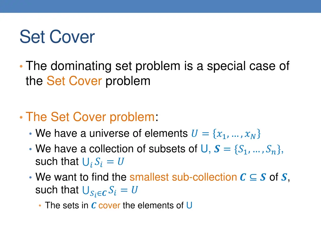 set cover