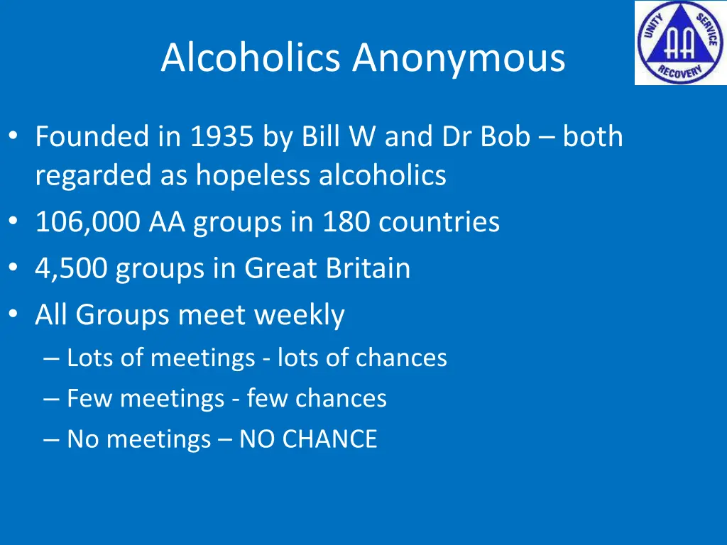 alcoholics anonymous 1