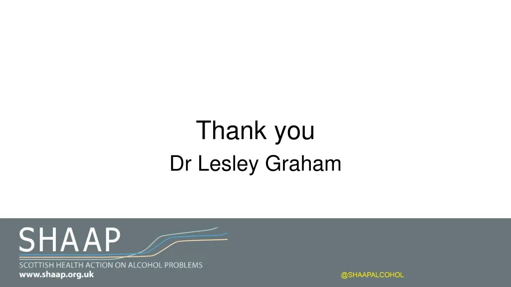 thank you dr lesley graham