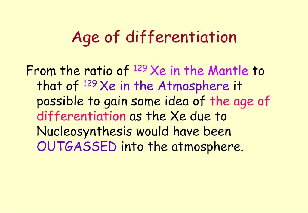 age of differentiation