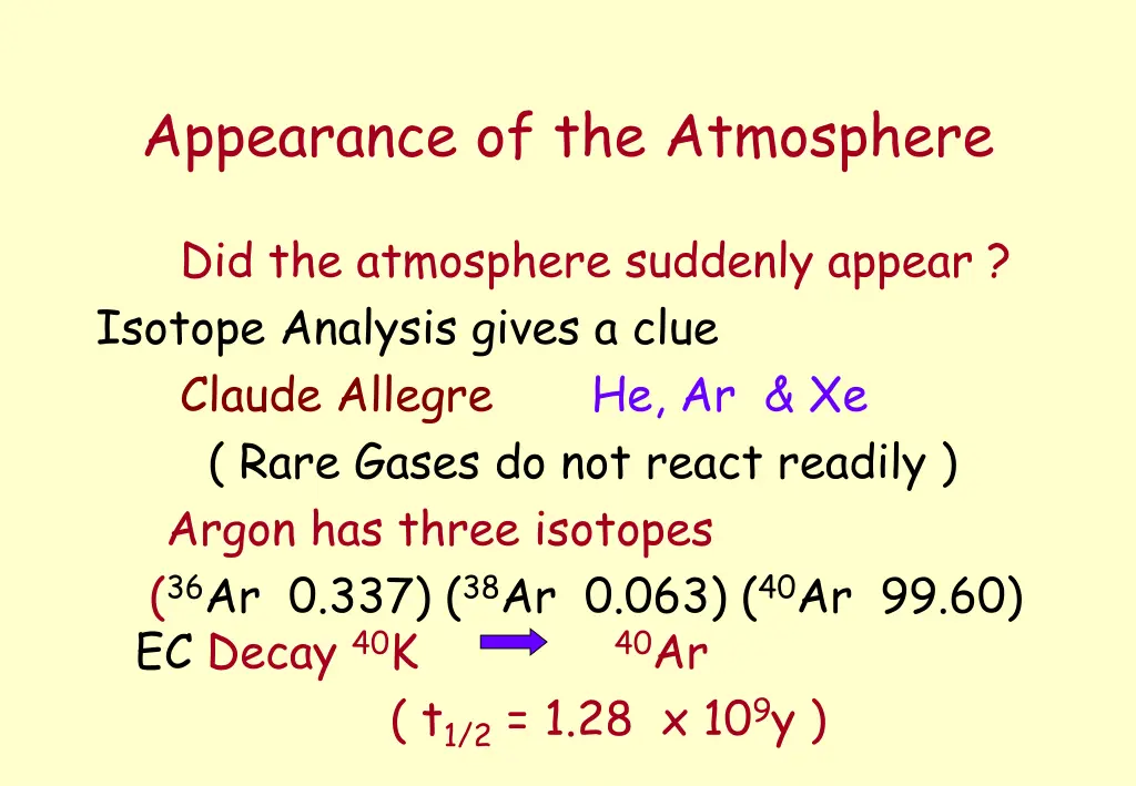 appearance of the atmosphere