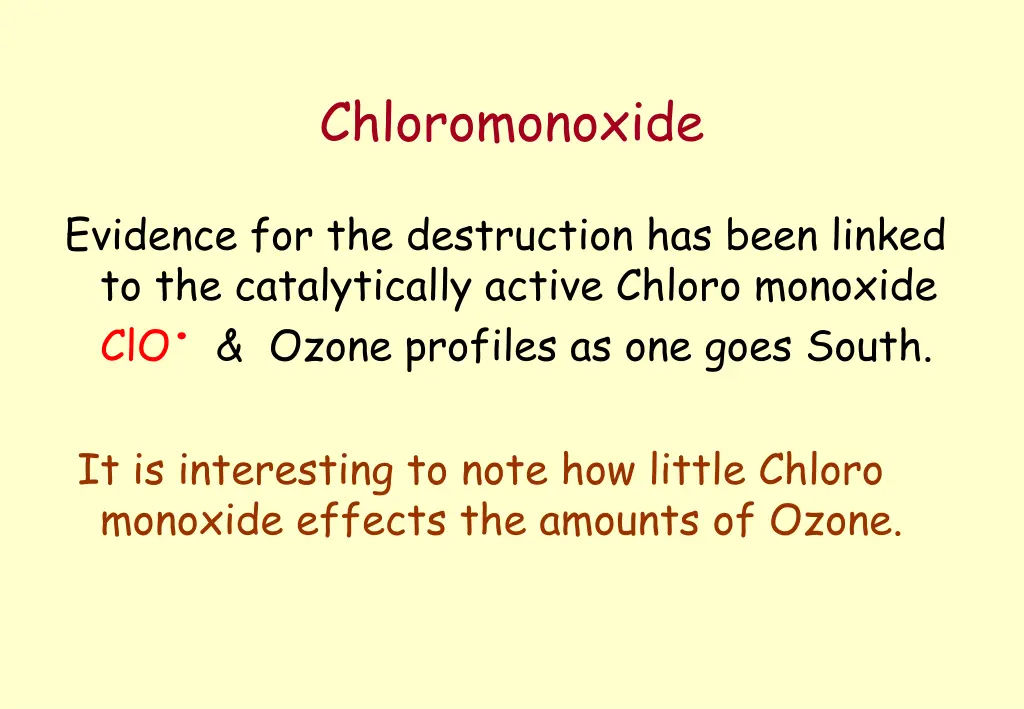 chloromonoxide