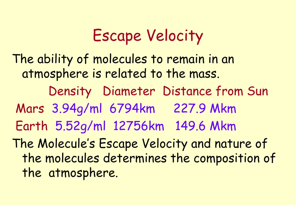escape velocity 1