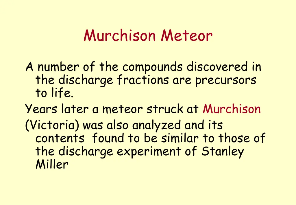 murchison meteor