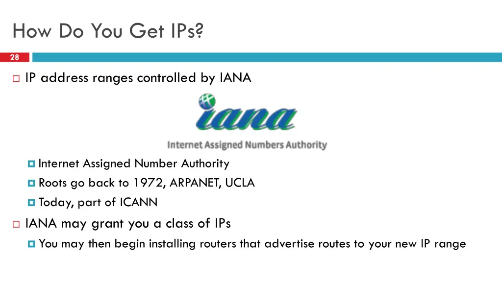 how do you get ips