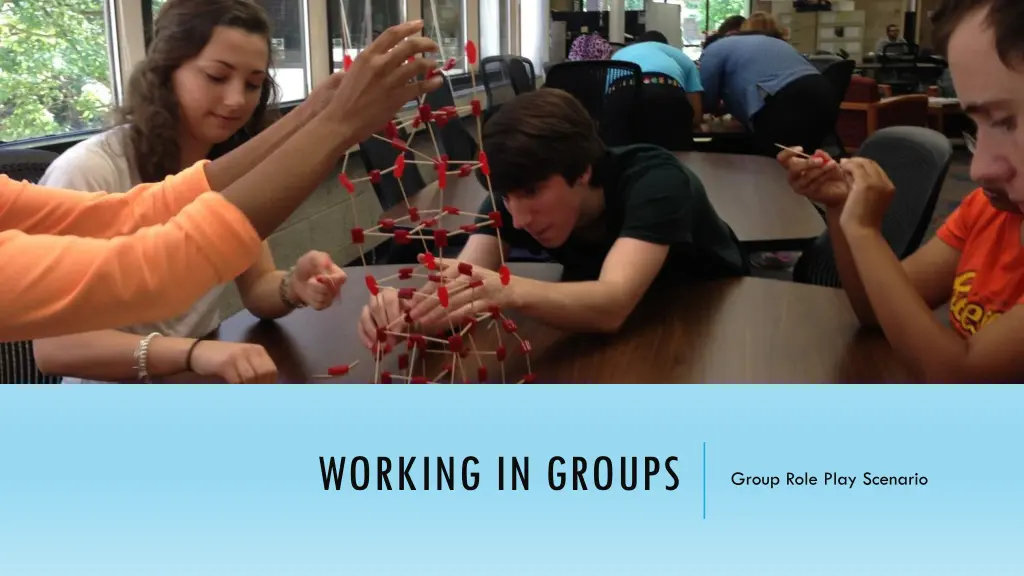 working in groups
