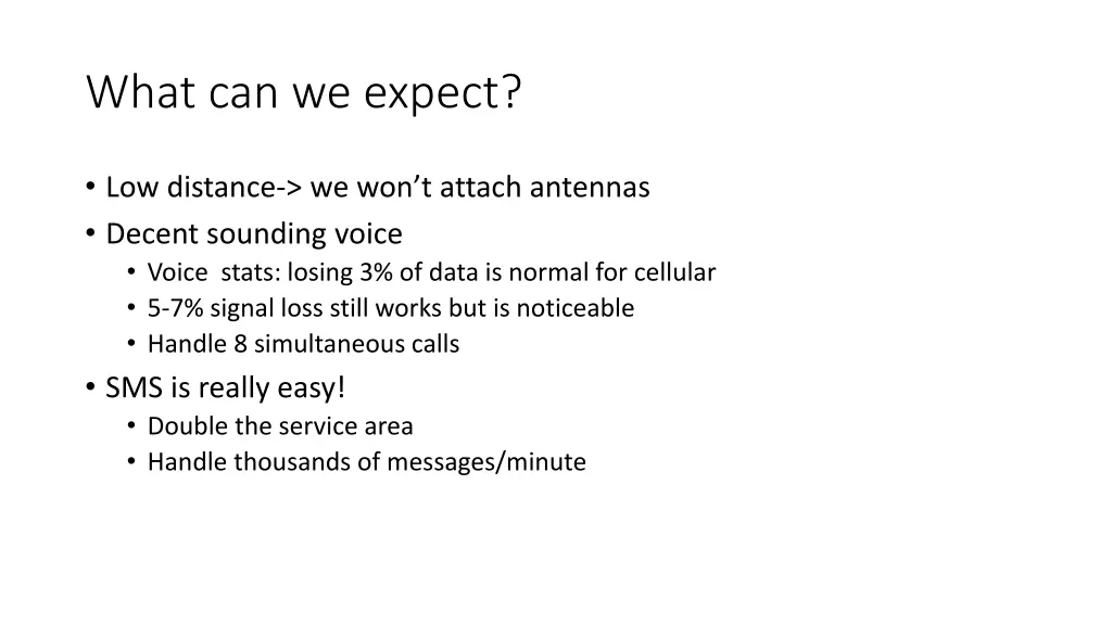what can we expect