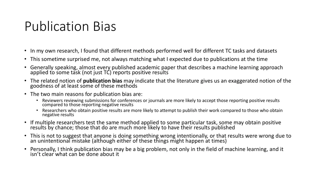 publication bias