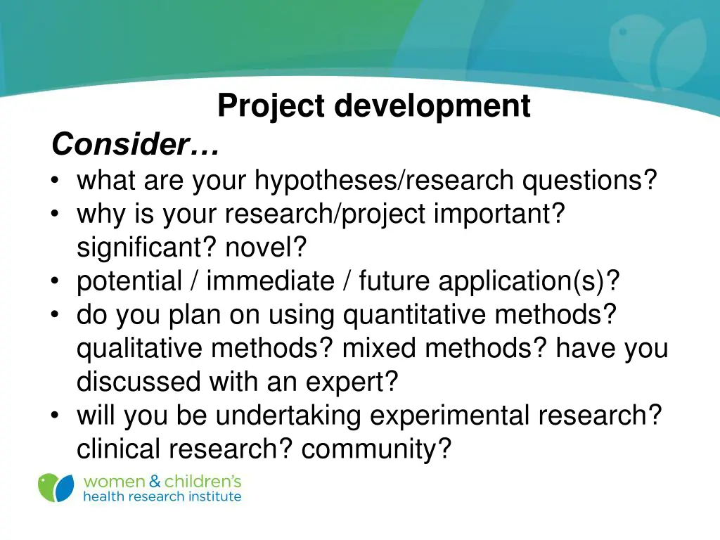 project development