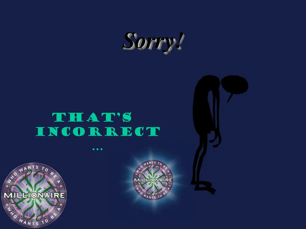 sorry 3