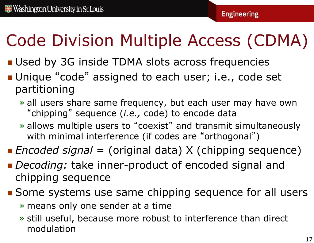 code division multiple access cdma