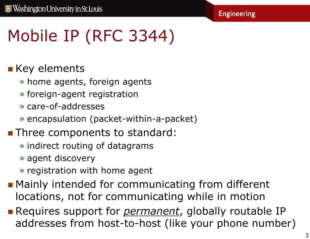 mobile ip rfc 3344