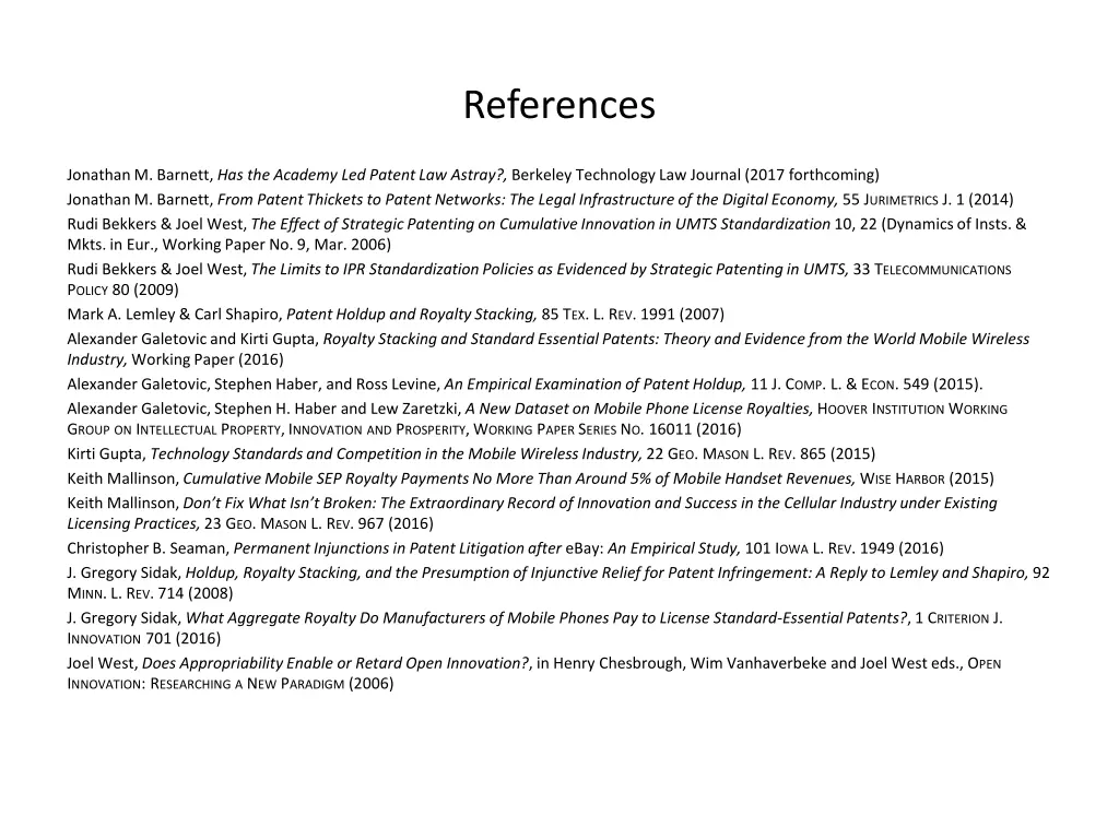 references