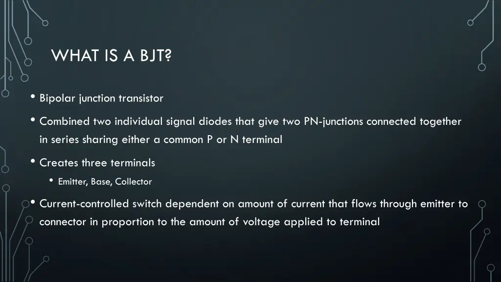 what is a bjt