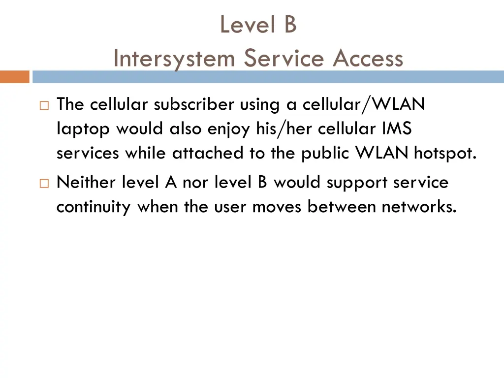 level b