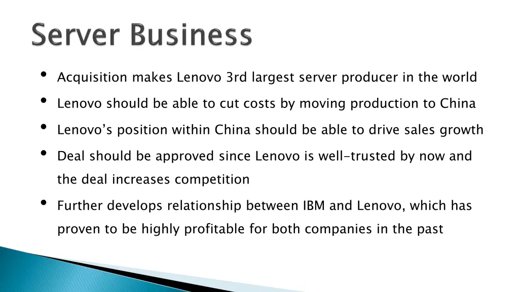 acquisition makes lenovo 3rd largest server