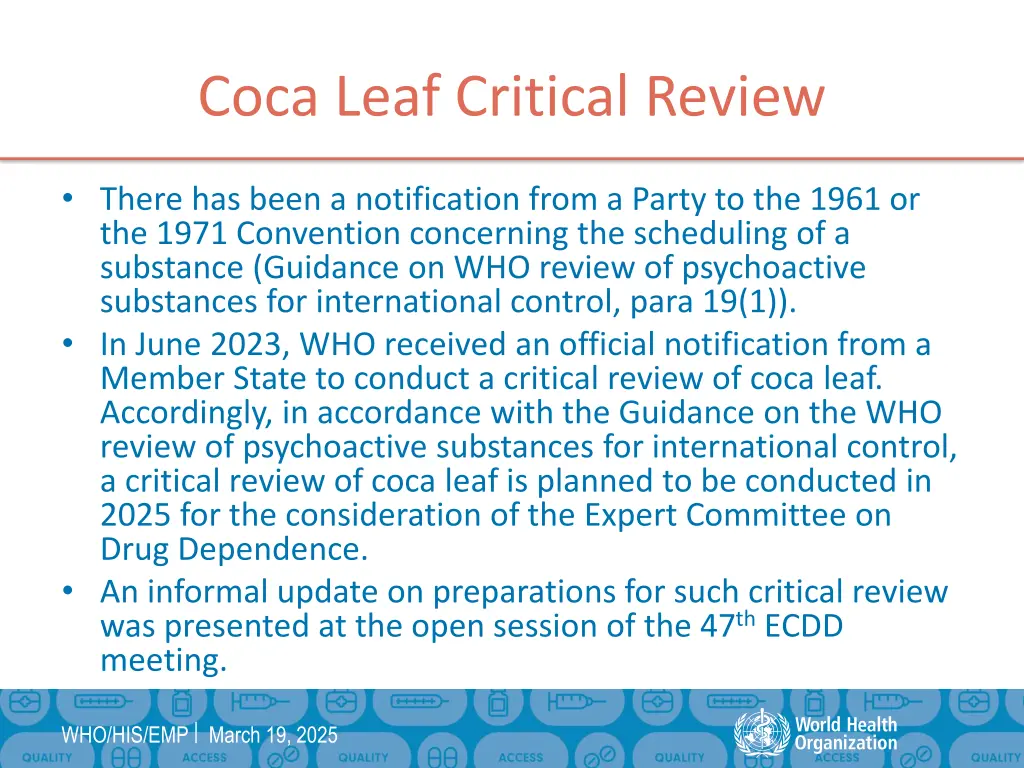 coca leaf critical review